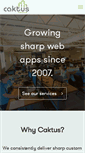 Mobile Screenshot of caktusgroup.com